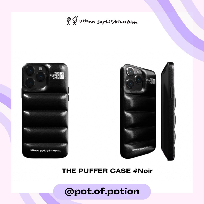 Urban Sophistication The Puffer Case (iPhone 16 15 14 13 Pro Max