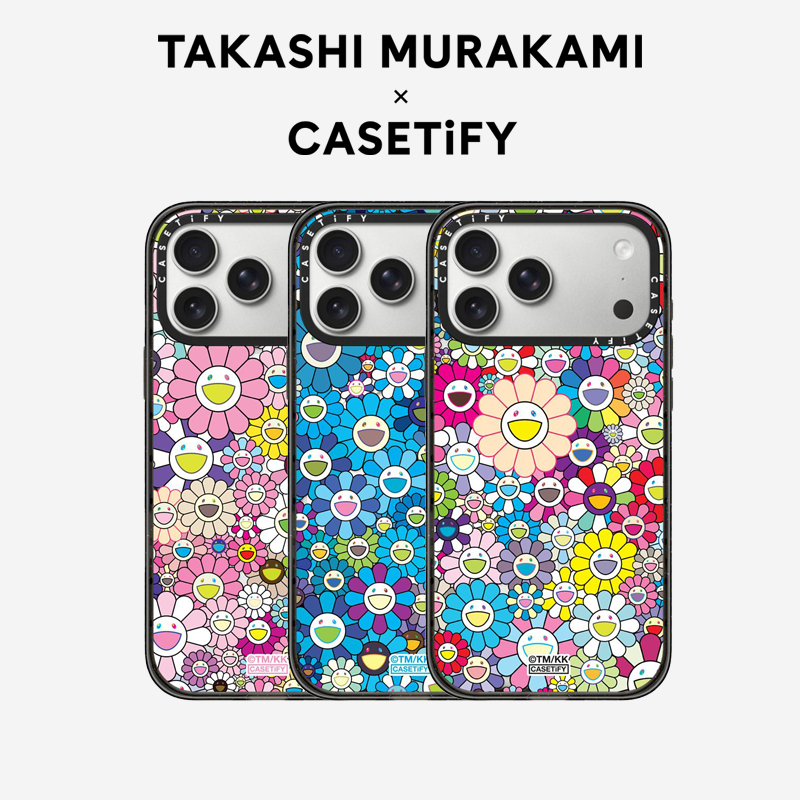 村上隆聯名】TAKASHI MURAKAMI x CASETiFY: FLOWERS BLOOM 手機殼保護