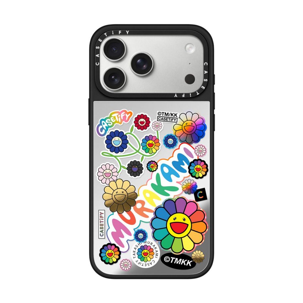 ぴーまん⭐︎～村上隆～FLOWERSBLOOM⭐︎iPhone17proMAX ぴーまん