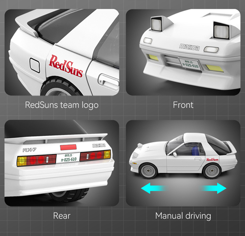 頭文字D リアルボディキット 高橋涼介 RX-7 FC3S – 名城・伝統美