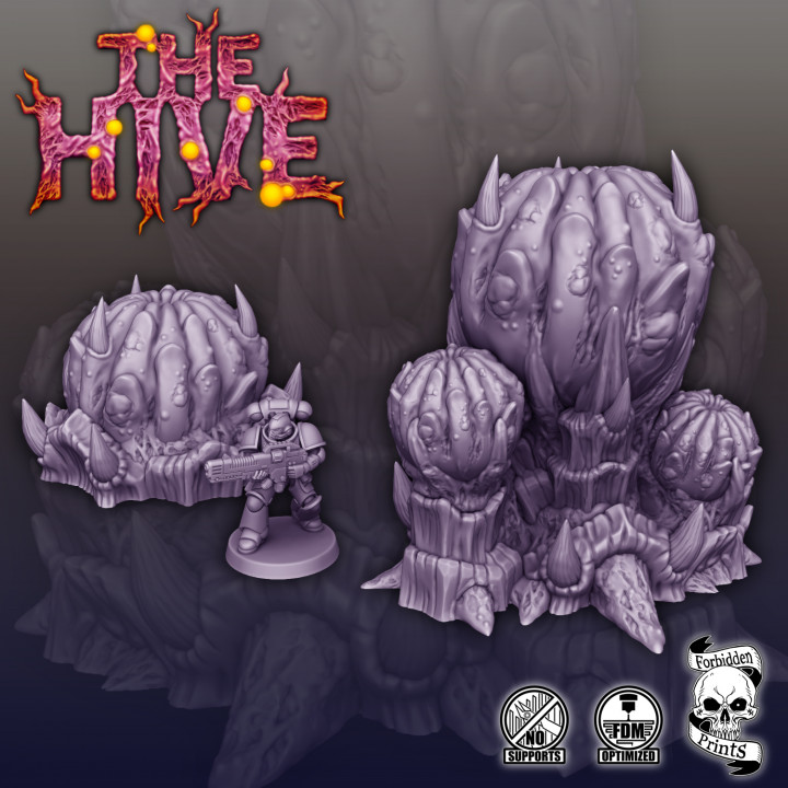 3D Printable The Hive - BUNDLE! by Forbidden Prints