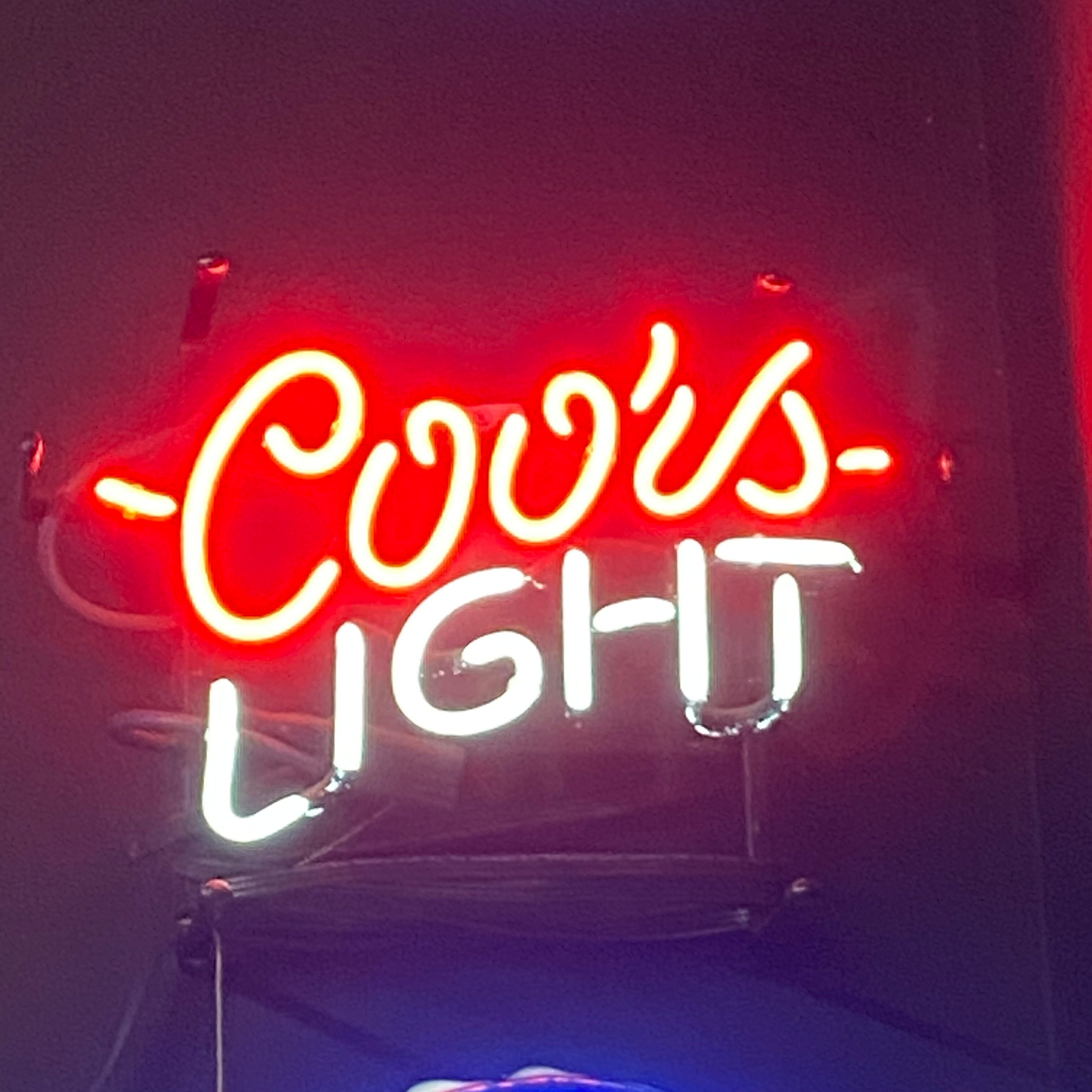 Coors Light Mini Neon Light – D&L Billiards