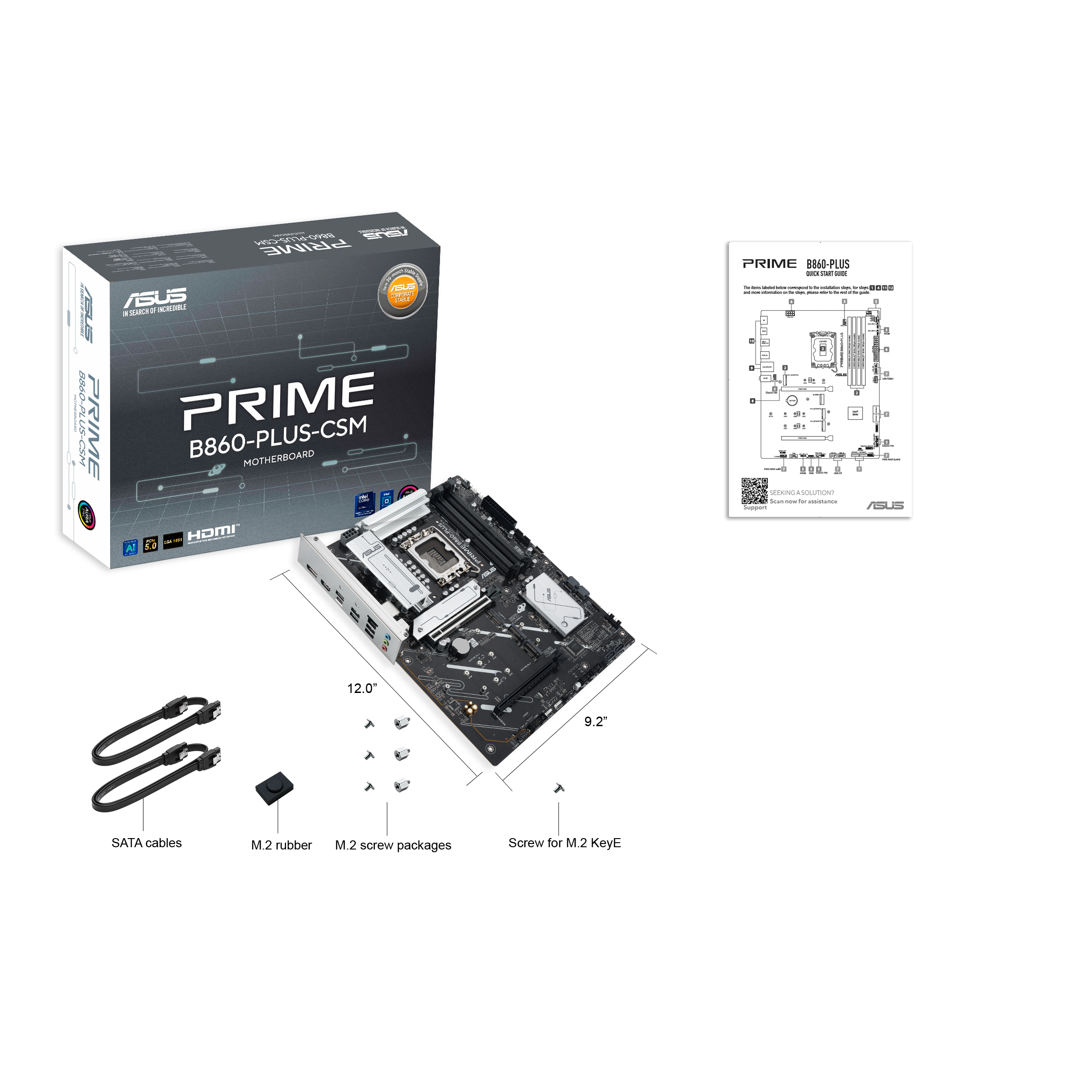 PRIME B860-PLUS-CSM｜マザーボード｜ASUS 日本