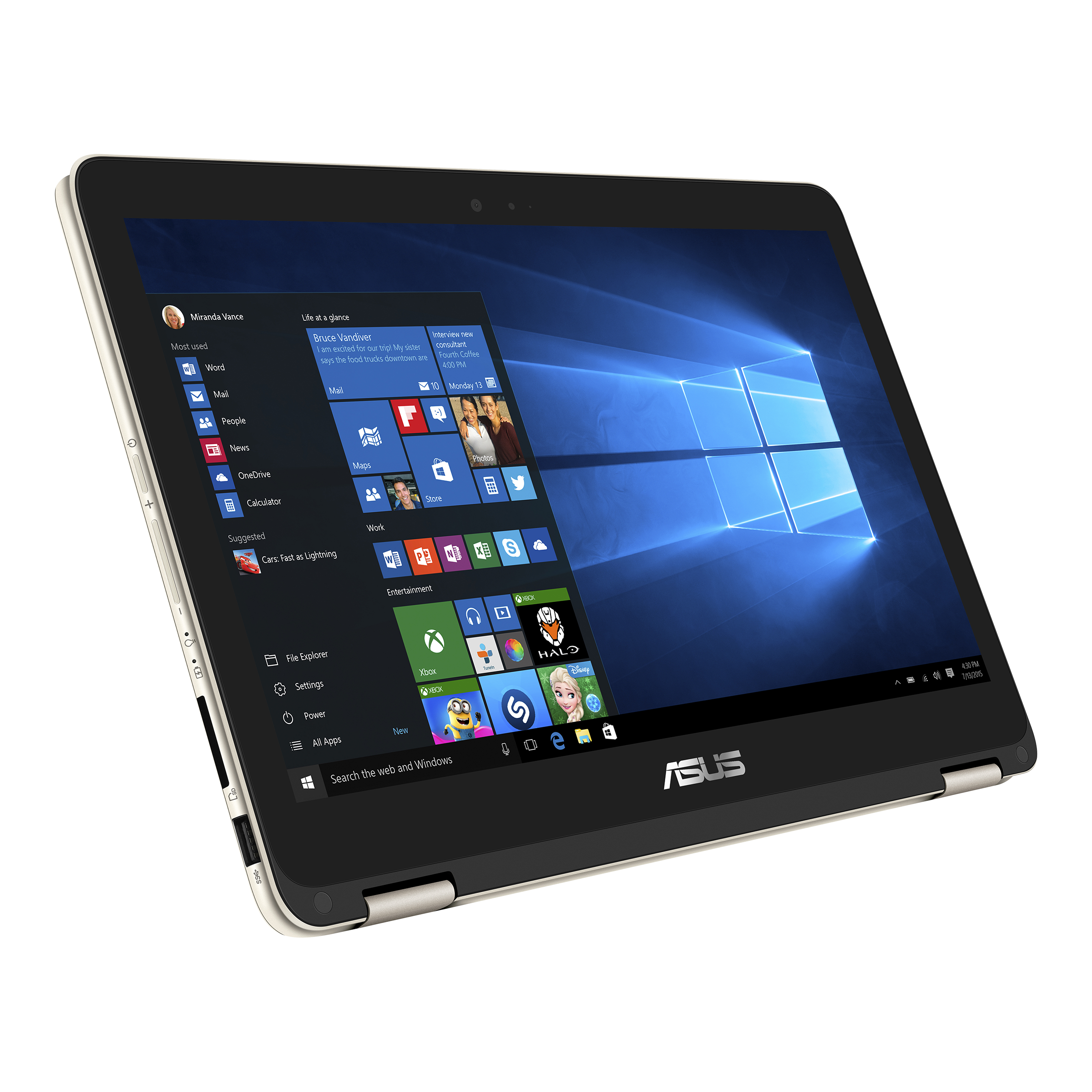 Zenbook Flip UX360｜PC portable Pour la maison｜ASUS Belgique