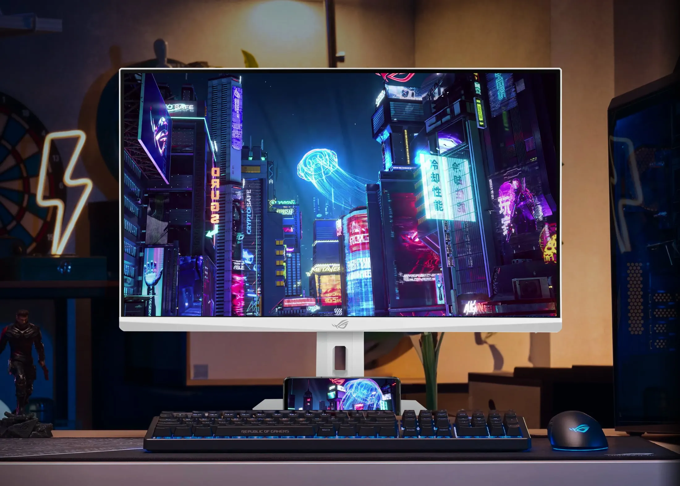ROG Strix XG27ACS-W | 27 to 31.5 Inches | Gaming Monitors｜ROG