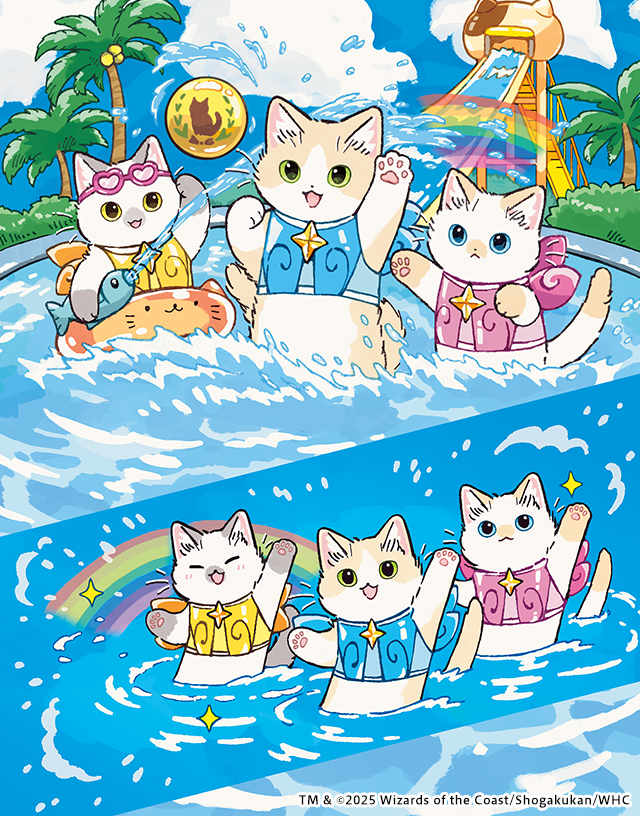 デュエルマスターズ 神アート アニマルマスターズ 決闘は猫である 4個