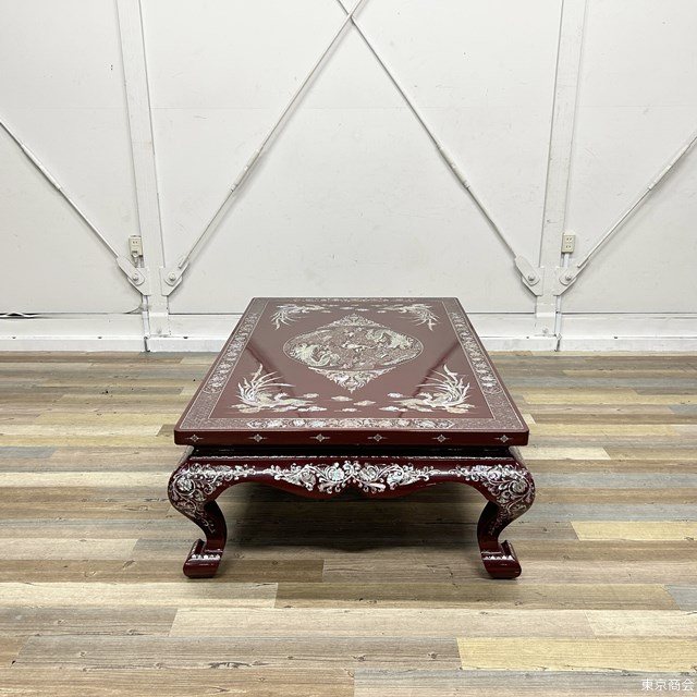 ラデン(螺鈿)細工テーブル