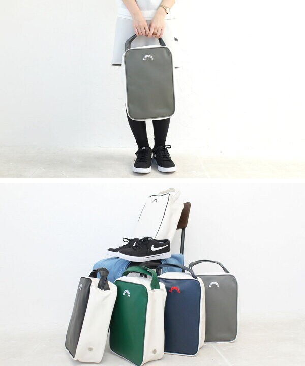 アメリカより取寄】JONES ブラウン シューズケース（ゴルフなど