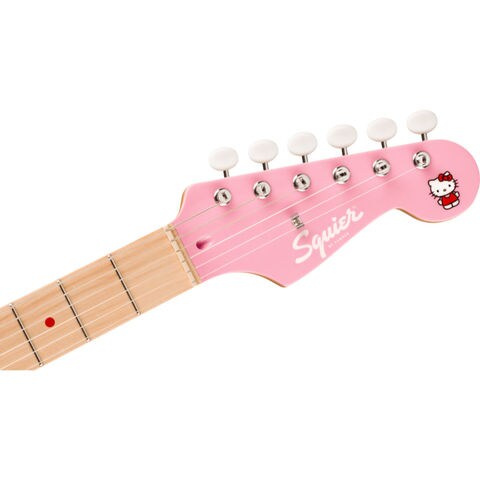 スクワイヤーエレキギターHello Kitty Stratocaster