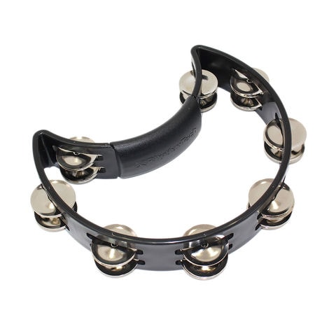 dショッピング |RhythmTech RT1010 ニッケル2連 タンバリン 黒