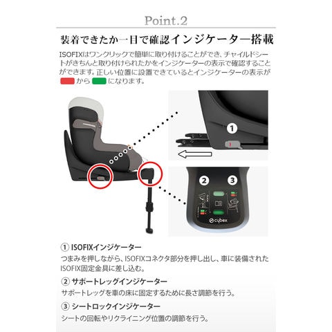 dショッピング |正規品 サイベックス シローナ cybex SIRONA SX2 i