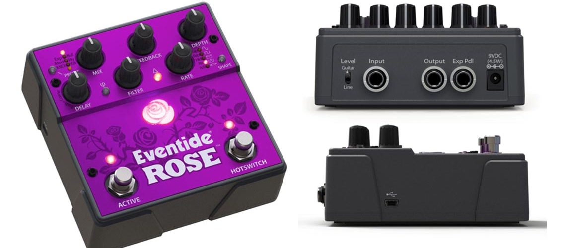 ギター EVENTIDE ROSE Rose | Modulated Delay Effects Pedal