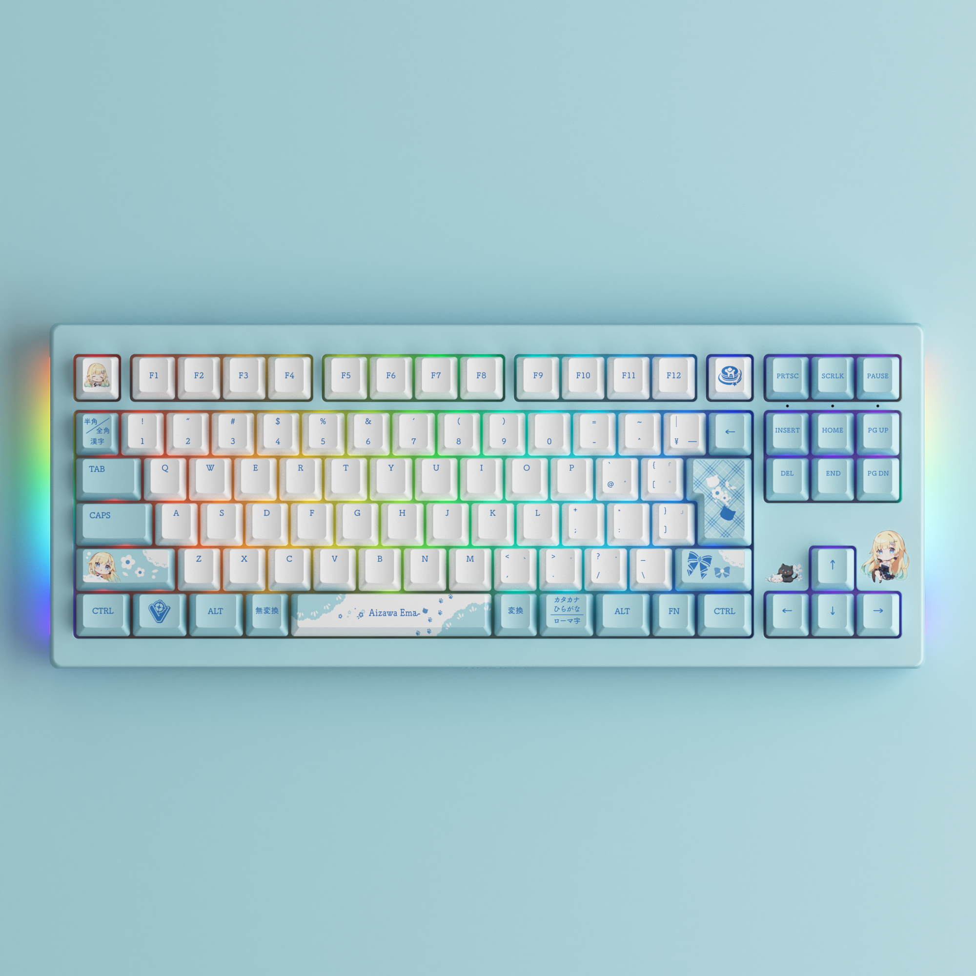 ぶいすぽキーボード藍沢エマ ぶいすぽっ！ キーボード 藍沢エマ