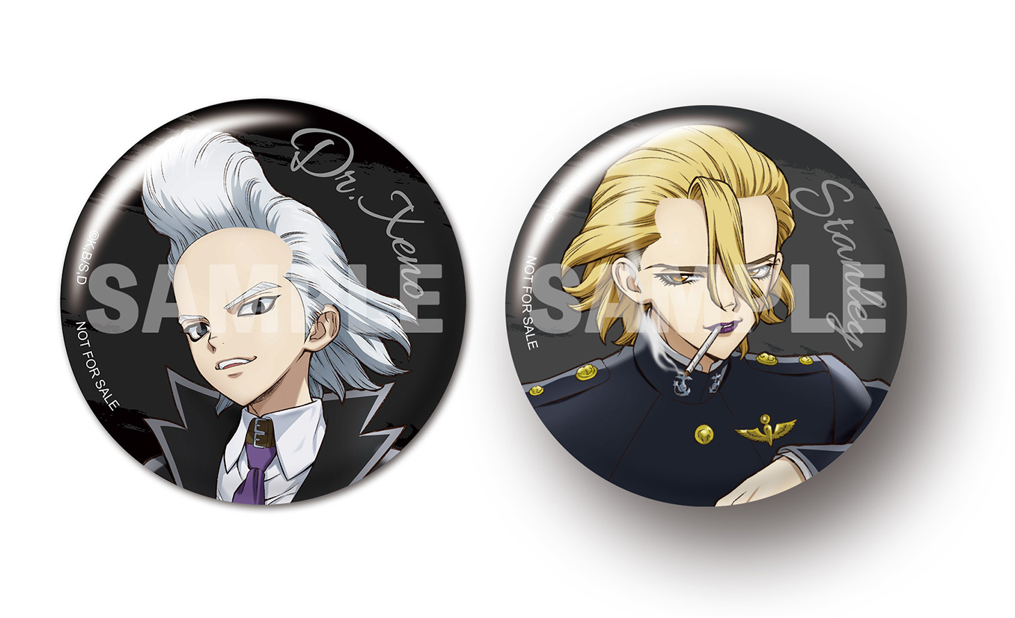 ドクターストーン ドクスト Dr.STONE ゼノ 缶バッジ 20個 ドクスト