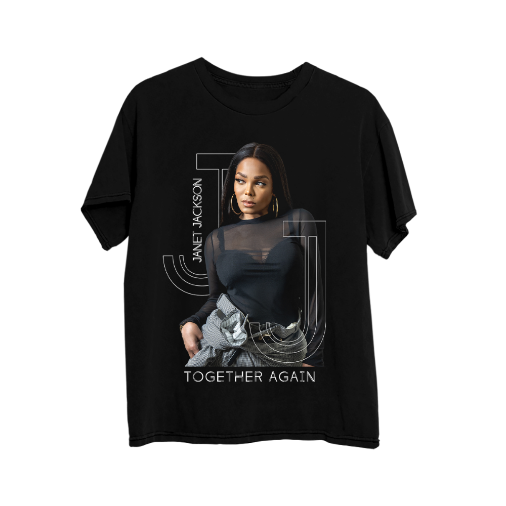 Janet Jackson - Photo Dateback T-shirt – Drowned World Records