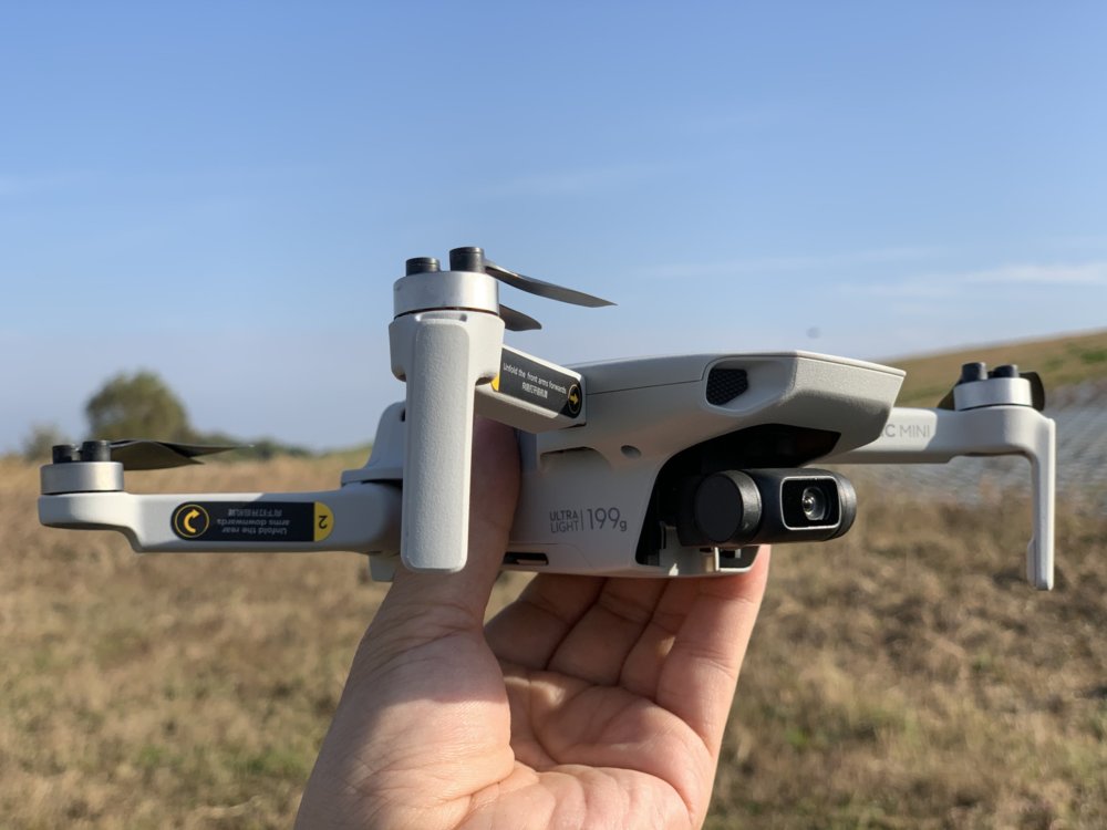 ジンバル付き200g未満ドローン「DJI Mavic Mini」レビュー