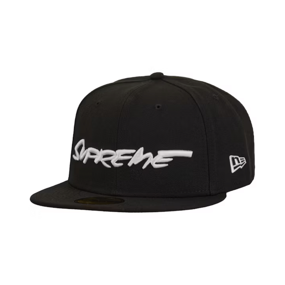 Futura x Supreme x New Era Boné 59Fifty Fitted Black - Droper