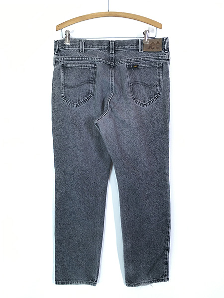 最終売り尽し】古着 90s USA製 Lee 209-0109 ケミカル ブラック デニム