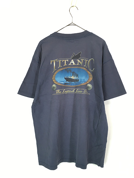 古着 90s USA製 Titanic 「The Legend Lives On」 タイタニック号 船