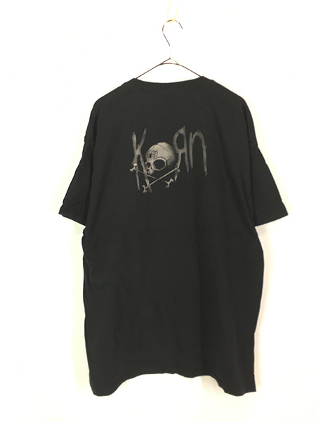 00S ヴィンテージ KORN ミュージック バンド ロック Tシャツ メンズL