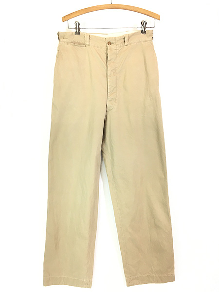 1954 US ARMY チノパンツ 50s 実寸33/30 1954 US ARMY チノパンツ 50s