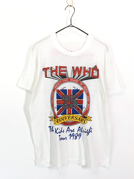 古着 80s The Who 「The Kids Are Alright Tour」 25周年 ツアー