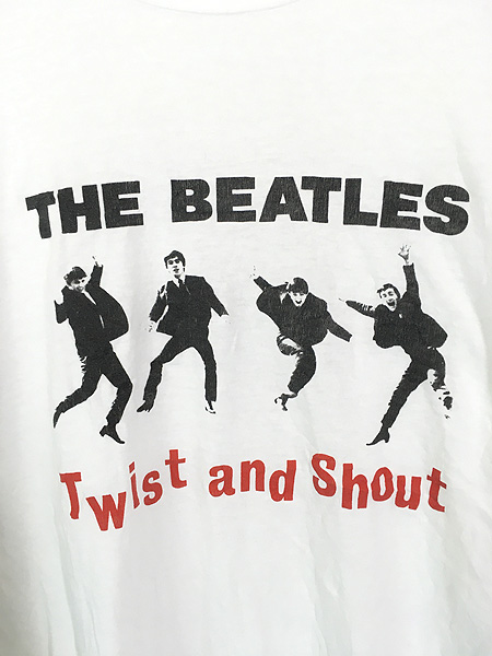 古着 70-80s The Beatles 「Twist and Shout」 フォト ロック バンド T