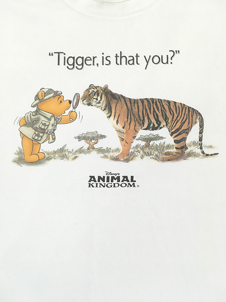 古着 90s Disney Pooh Animal Kingdom 「Tigger」 クマのプーさん