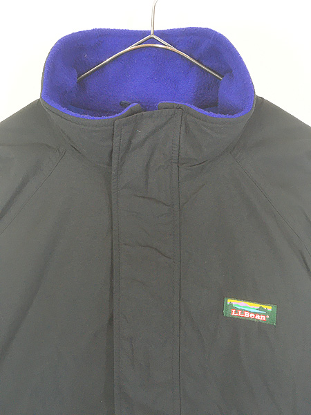 古着 80s USA製 LL Bean 「Warm-up Jacket」 フリース ライナー