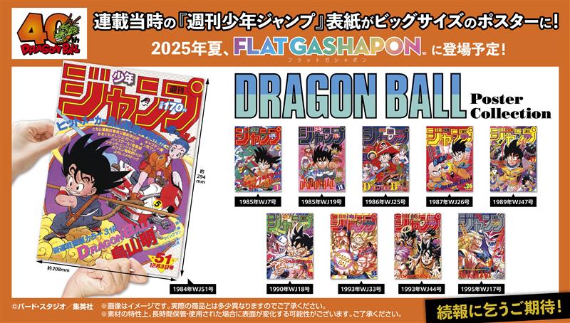 ドラゴンボール40周年記念ポスター10枚セット ドラゴンボール 40周年