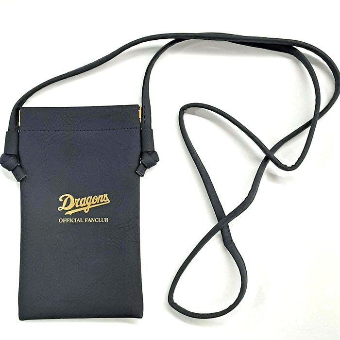 中日ドラゴンズ ショルダーストラップ付きウォレット(ドラチケクーポン
