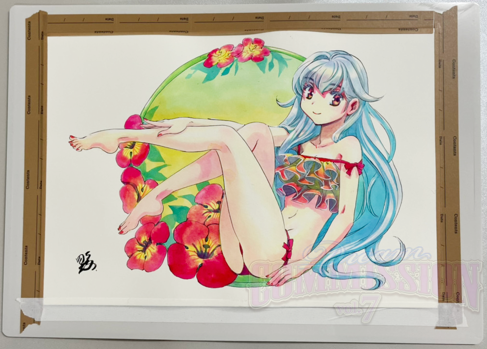 四季童子 版画 フルメタル・パニック！』刊行25周年記念 四季童子描き