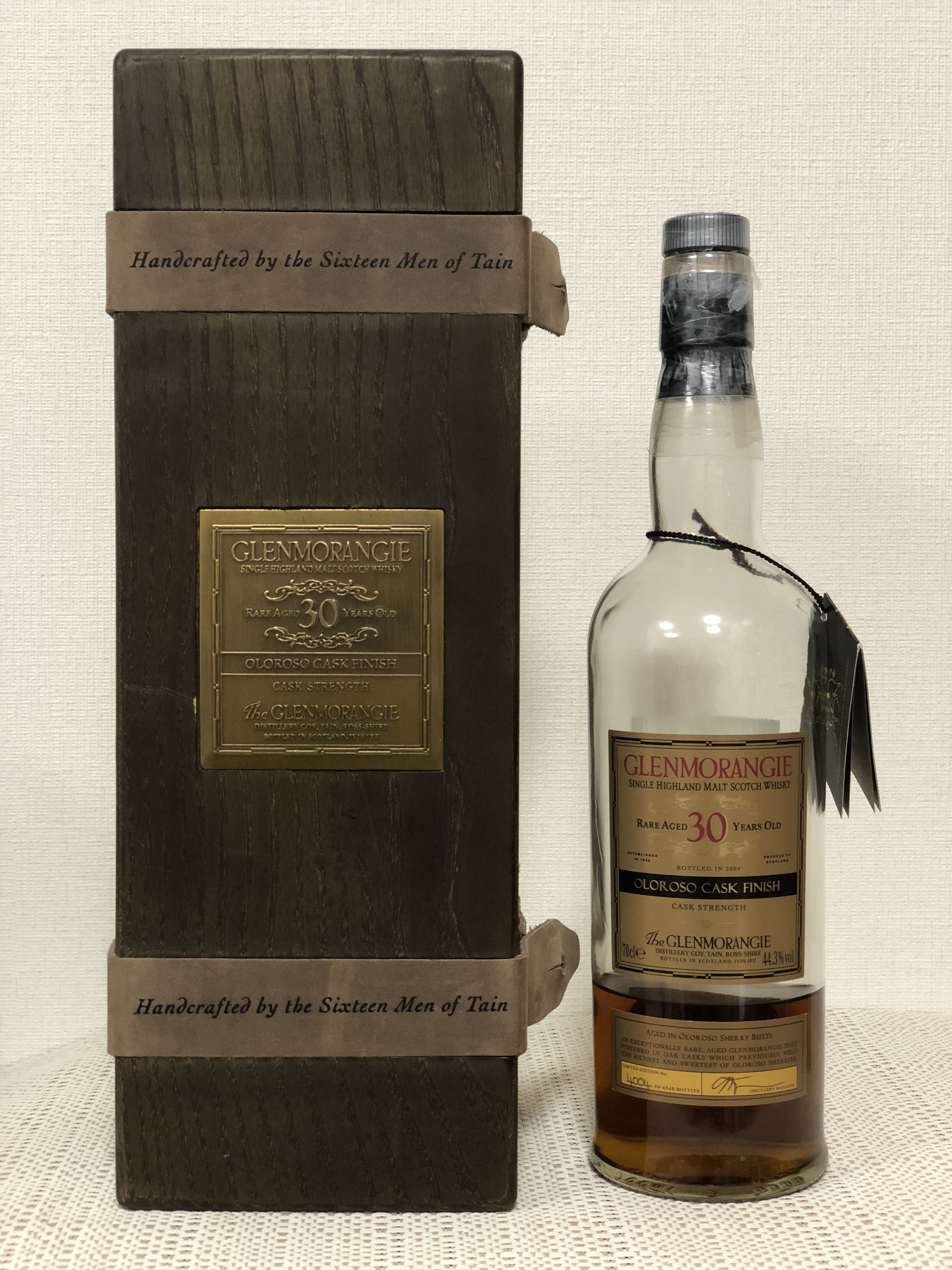 グレンモーレンジ 1972-2004 30年 オロロソカスクフィニッシュ 44.3