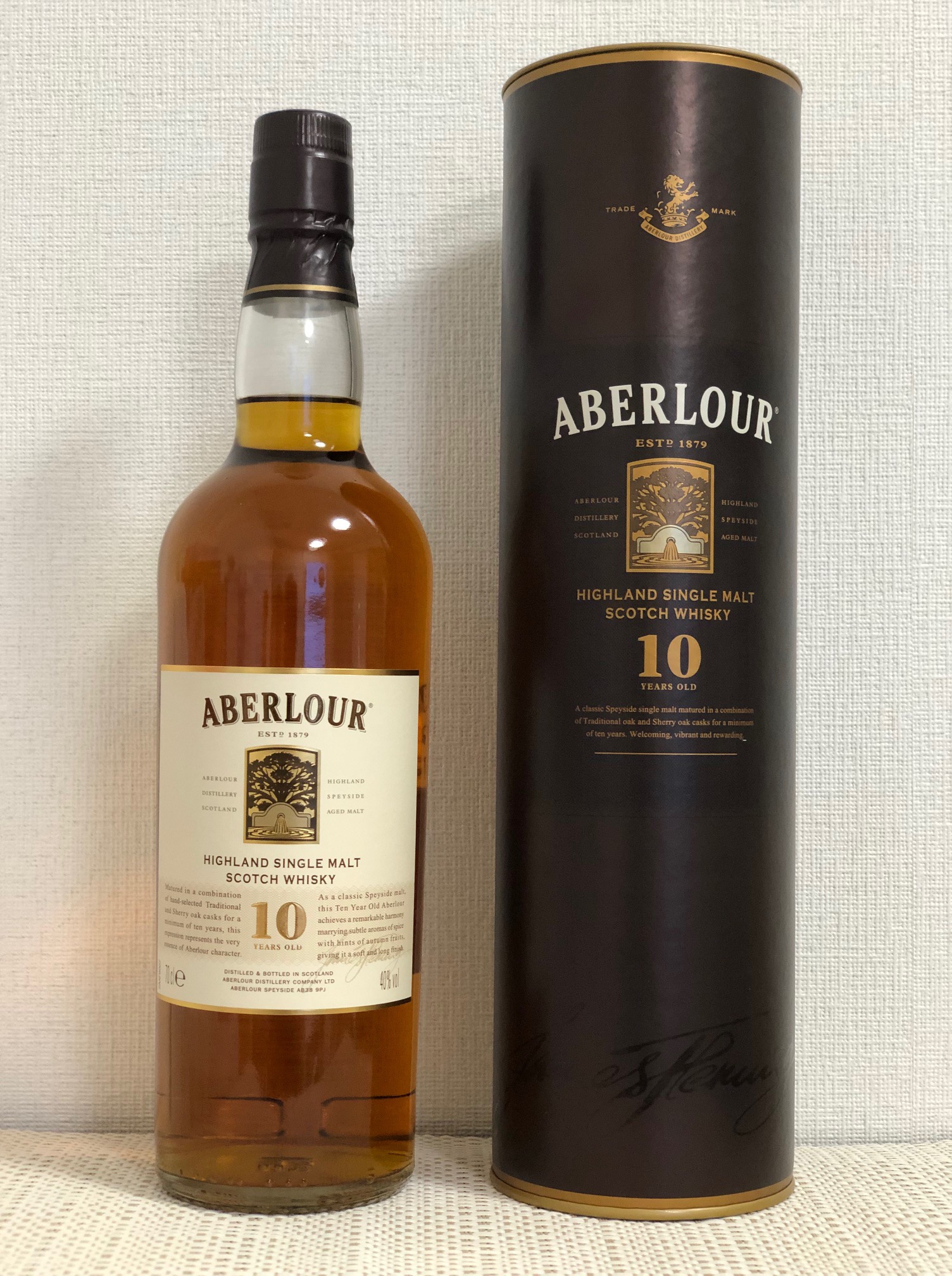 アベラワー 10年 40% オフィシャルボトル（旧ボトル） | DRINKERS