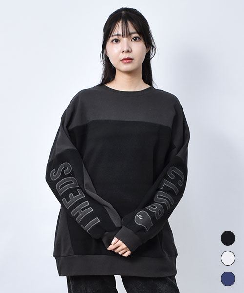 スウェット トレーナー】 フリース ドッキング ロゴ トレーナー(L 02