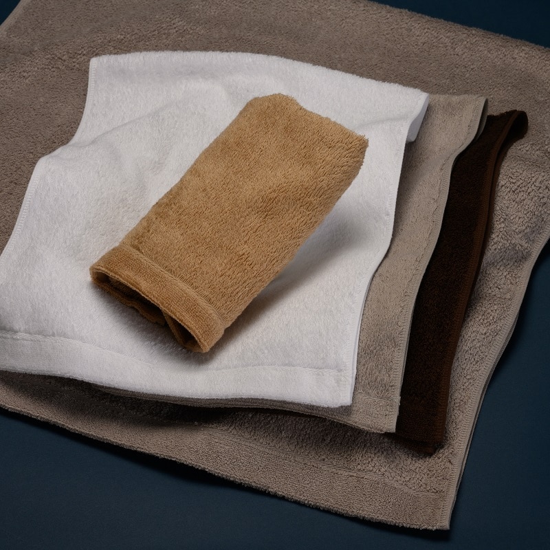 ろ七タオル エアーインコットンバスタオル（ホワイト）(ホワイト