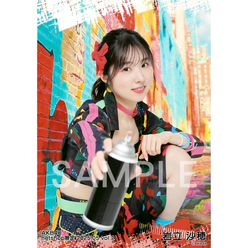 値引可】AKB48 アイカブ 写名刺（直筆サイン入り）6枚セット 岩立沙穂 値