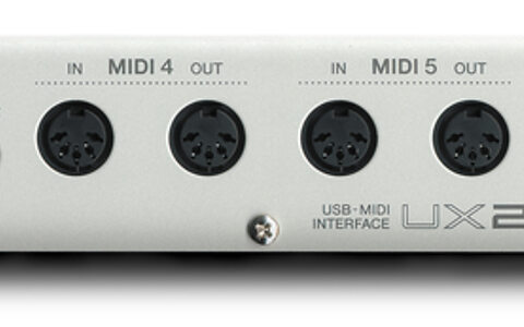 129】【美品】YAMAHA UX256 USB-MIDIインターフェース 129】【美品