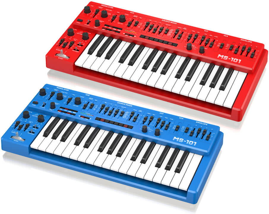 鍵盤楽器 BEHRINGER MS-101 MK II RD Synth Behringer MS-1 MkII RD