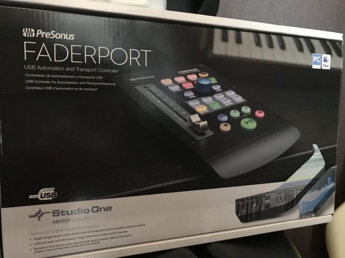 新型】Presonus Faderport V2は高級感と操作感がアップしてた