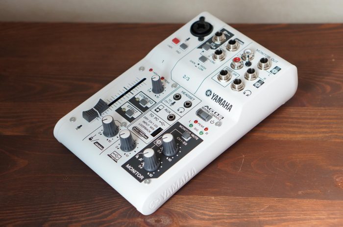 YAMAHA AG03のレビュー。配信の定番！音質はどう？比較音源ありマス