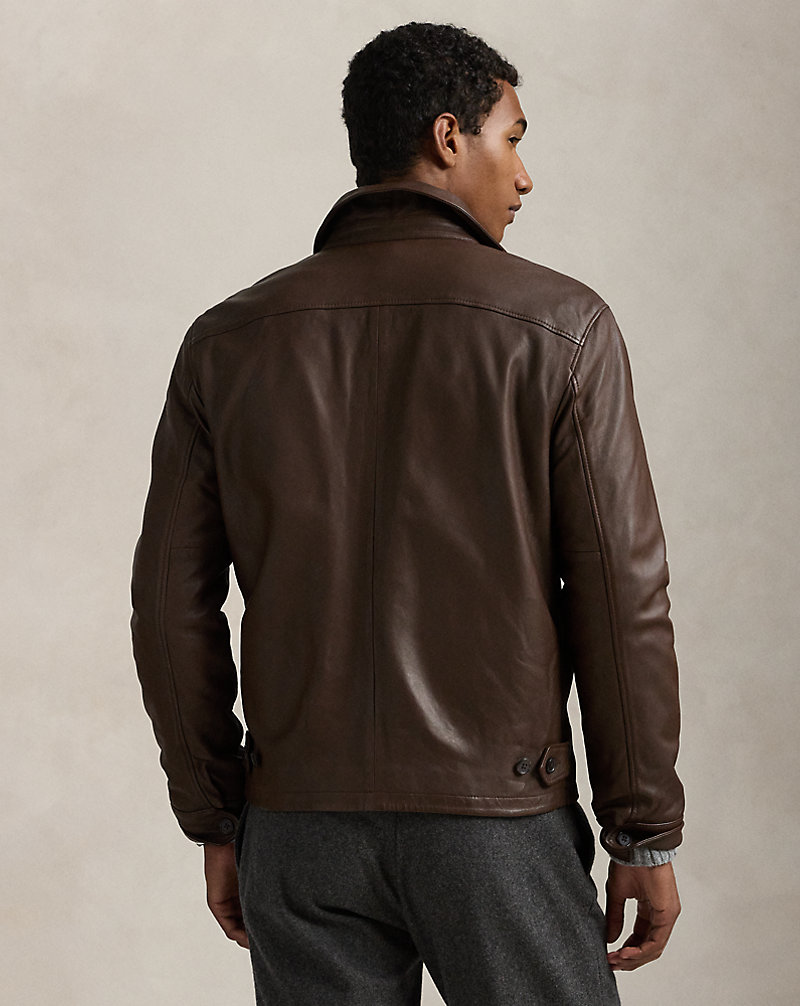 Men's Lambskin Leather Jacket | Ralph Lauren
