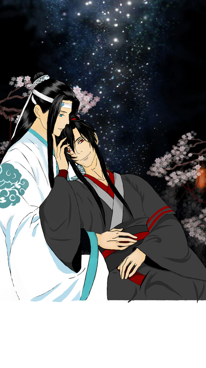 最安値⭐︎ 魔道祖師 長陽 描き下ろし複製原画 結婚ver. 魏無羨 藍忘機