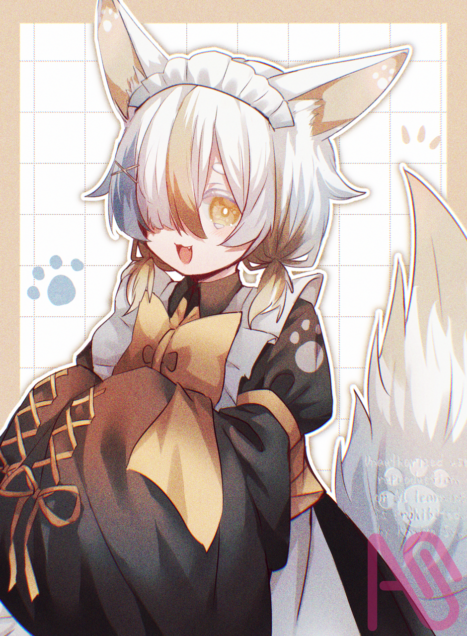 もふもふ狐耳メイド 狐巳夜 - Illustrations ART street