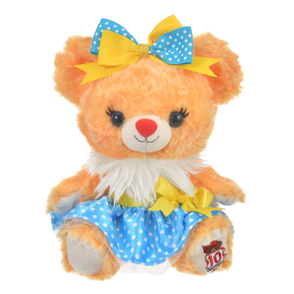 ぬいぐるみ ユニベアシティ ディズニー 小物入れ φ8x5 カボチャ 小さめ