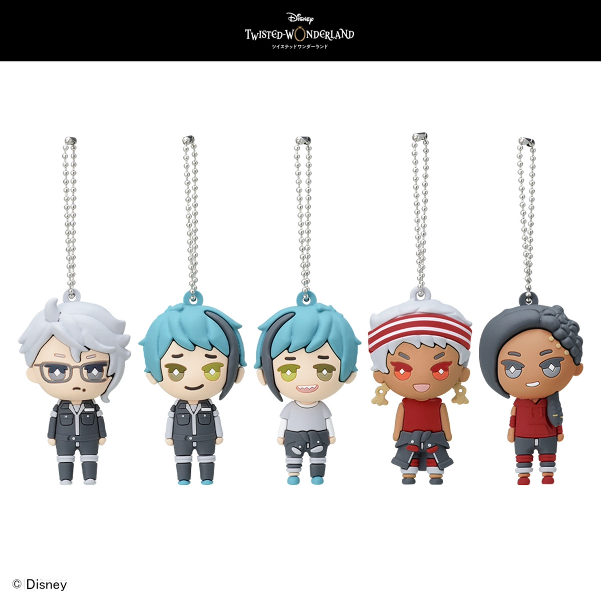 オクタヴィネル寮＆スカラビア寮生の3Dラバーマスコット！セガプライズ