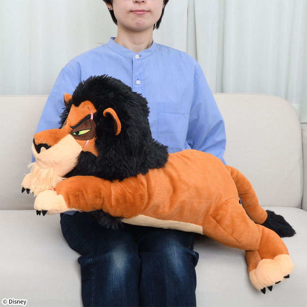 ライオンキング スカー 127cm ぬいぐるみ スーパービッグ ディズニー