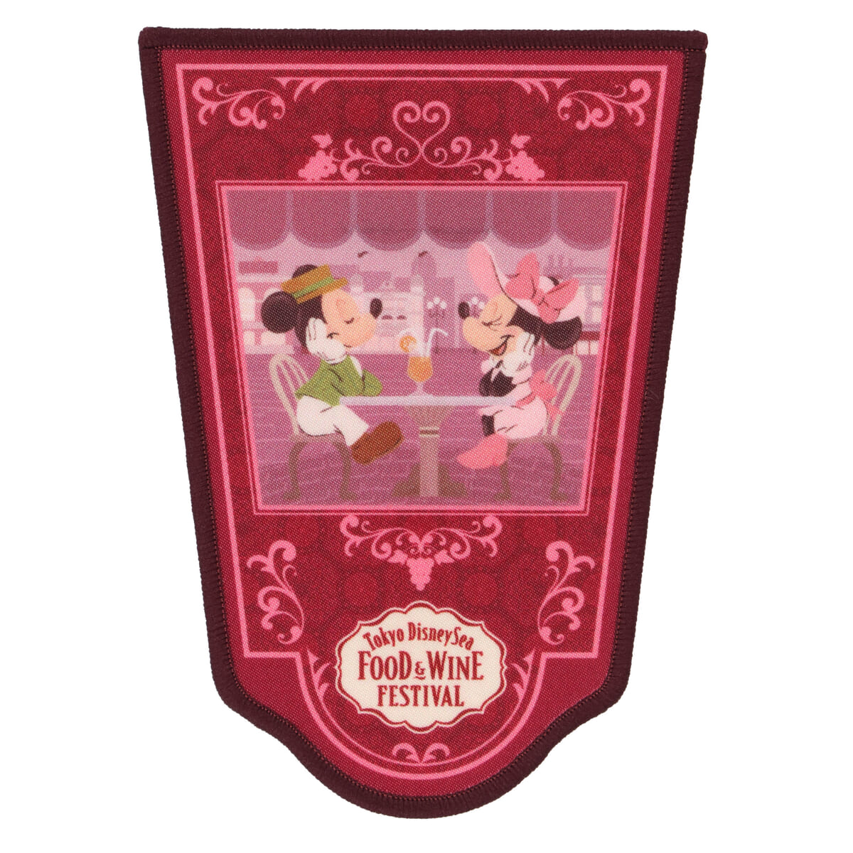 東京ディズニーランド ワッペンアクセサリー 8枚セット 旅をしながら食