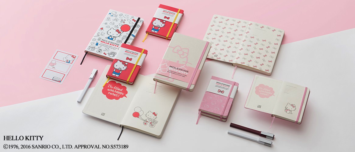 Moleskine Hello Kitty 限定版＆ツバメノート 5冊セット MDS BtoB
