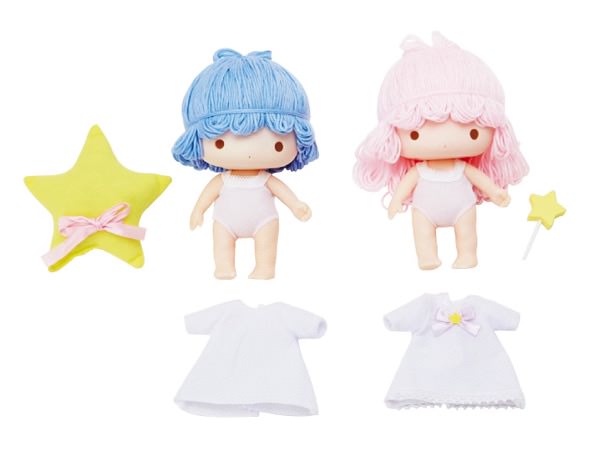 昭和レトロ】サンリオ リトルツインスターズ キキララ ソフビ 人形